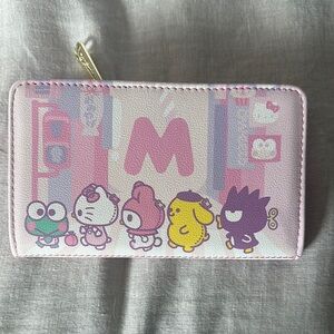 Sanrio Pink and Purple Character Wallet
